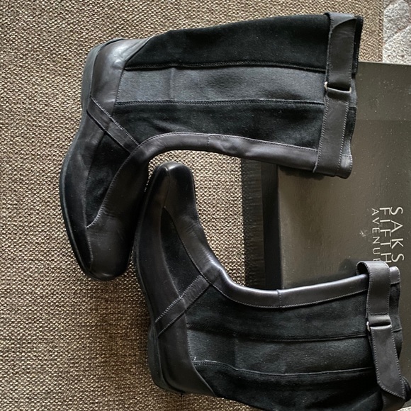 Vintage Saks Fifth Avenue Boots - Picture 2 of 6